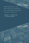 Image for Measuring the Restrictiveness of International Trade Policy