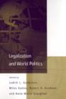 Image for Legalization and World Politics : Special Issue of International Organization