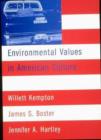 Image for Environmental values in American culture
