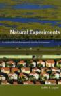 Image for Natural experiments  : ecosystem-based management and the environment