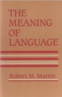 Image for The Meaning Of Language
