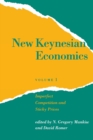 Image for New Keynesian Economics : Imperfect Competition and Sticky Prices