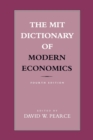 Image for The MIT Dictionary of Modern Economics, fourth edition