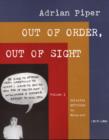 Image for Out of order, out of sightVol. 1: Selected writings in meta-art, 1968-1992 : Volume 1
