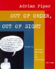 Image for Out of order, out of sightVol. 2: Selected writings in art criticism, 1967-1992 : v. 2 : Selected Writings in Art Criticism, 1967-92