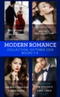 Image for Modern Romance October Books 1-4