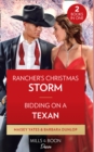 Image for Rancher&#39;s Christmas Storm / Bidding On A Texan