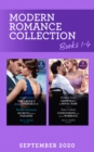 Image for Modern Romance September 2020 Books 1-4 : The Greek&#39;s Penniless Cinderella / Secrets Made in Paradise / Crowned for My Royal Baby / Confessions of an Italian Marriage