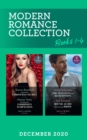 Image for Modern Romance December 2020 Books 1-4 : Cinderella&#39;s Christmas Secret / His Majesty&#39;s Forbidden Temptation / The Italian&#39;s Final Redemption / Bound as His Business-Deal Bride