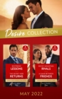 Image for The Desire Collection May 2022 : Boyfriend Lessons (Texas Cattleman&#39;s Club: Ranchers and Rivals) / The Secret Heir Returns / Rocky Mountain Rivals / A Game Between Friends