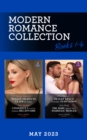 Image for Modern Romance May 2023 Books 1-4 : Italian Nights to Claim the Virgin / Cinderella and the Outback Billionaire / Desert King&#39;s Forbidden Temptation / The Baby Behind Their Marriage Merger