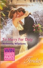 Image for To Marry for Duty