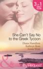 Image for She can&#39;t say no to the Greek tycoon