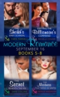 Image for Modern Romance September 2016 Books 5-8: The Sheikh&#39;s Baby Scandal / Defying the Billionaire&#39;s Command / The Secret Beneath the Veil / The Mistress That Tamed De Santis (Mills &amp; Boon Collections) (One