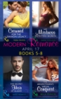 Image for Modern Romance Collection: April Books 5 - 8