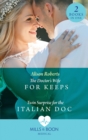 Image for The doctor&#39;s wife for keeps  : Twin surprise for the Italian doc