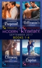 Image for Modern romanceBooks 1-4: September 2017