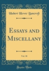 Image for Essays and Miscellany, Vol. 38 (Classic Reprint)
