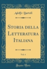 Image for Storia della Letteratura Italiana, Vol. 4 (Classic Reprint)