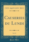 Image for Causeries du Lundi, Vol. 15 (Classic Reprint)
