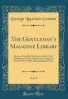 Image for The Gentlemans Magazine Library, Vol. 9: Being a Classified Collection of the Chief Contents of the the Gentlemans Magazine From 1731 to 1868; Bibliographical Notes (Classic Reprint)