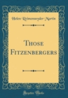 Image for Those Fitzenbergers (Classic Reprint)
