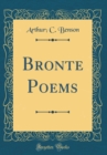 Image for Bronte Poems (Classic Reprint)