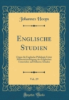 Image for Englische Studien, Vol. 29: Organ fur Englische Philologie Unter Mitberucksichtigung des Englischen Unterrichts auf Hoheren Schulen (Classic Reprint)