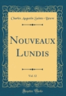 Image for Nouveaux Lundis, Vol. 12 (Classic Reprint)