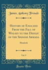 Image for History of England From the Fall of Wolsey to the Defeat of the Spanish Armada, Vol. 9: Elizabeth (Classic Reprint)
