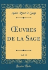 Image for ?uvres de la Sage, Vol. 13 (Classic Reprint)