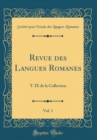 Image for Revue des Langues Romanes, Vol. 1: T. IX de la Collection (Classic Reprint)