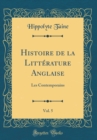 Image for Histoire de la Litterature Anglaise, Vol. 5: Les Contemporains (Classic Reprint)