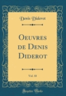 Image for Oeuvres de Denis Diderot, Vol. 10 (Classic Reprint)