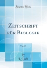 Image for Zeitschrift fur Biologie, Vol. 15 (Classic Reprint)