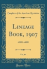 Image for Lineage Book, 1907, Vol. 64: 63001-64000 (Classic Reprint)