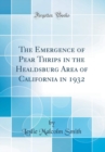 Image for The Emergence of Pear Thrips in the Healdsburg Area of California in 1932 (Classic Reprint)