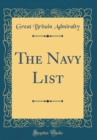 Image for The Navy List (Classic Reprint)