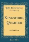 Image for Kingsford, Quarter (Classic Reprint)
