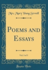 Image for Poems and Essays, Vol. 3 of 3 (Classic Reprint)