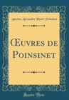 Image for ?uvres de Poinsinet (Classic Reprint)