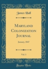 Image for Maryland Colonization Journal, Vol. 3: January, 1847 (Classic Reprint)