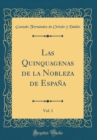 Image for Las Quinquagenas de la Nobleza de Espana, Vol. 1 (Classic Reprint)