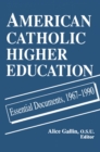 Image for American Catholic Higher Education