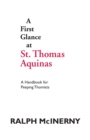 Image for A First Glance at St. Thomas Aquinas