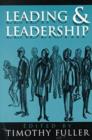 Image for Leading and Leadership