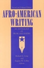 Image for Afro-American Writing : An Anthology of Prose and Poetry