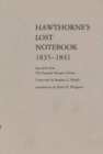 Image for Hawthorne&#39;s Lost Notebook, 1835-1841