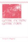 Image for Gothic Fiction/Gothic Form