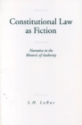 Image for Constitutional Law as Fiction